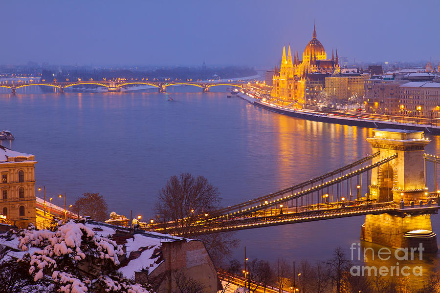 Budapest at night Photograph by Anastasy Yarmolovich