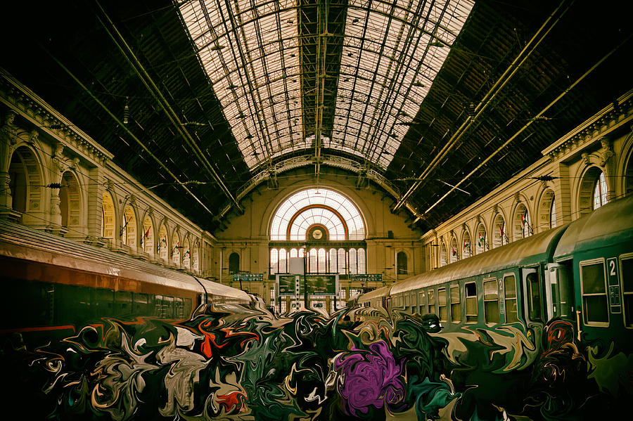 Budapest Keleti Railway Station Photograph by Adam Rainoff