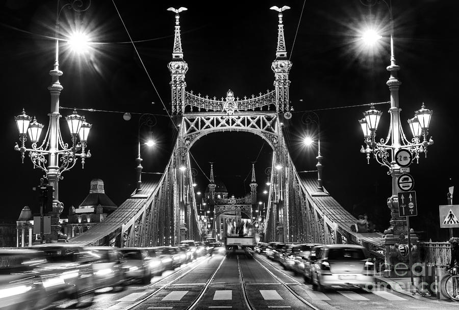 Budapest - Liberty Bridge - Hungary Photograph by Luciano Mortula