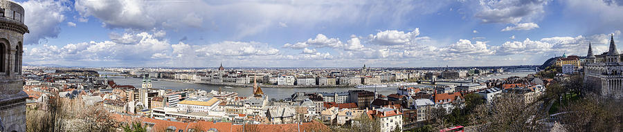 Budapest Panorama Photograph by Heather Applegate