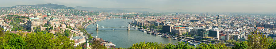 City Photograph - Budapest Panorama Photo by Matthias Hauser