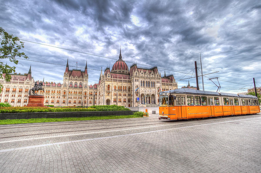 Budapest Parliament Photograph by David Pyatt