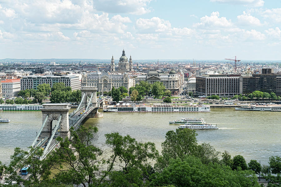 Budapest Skyline Photograph by Sharon Popek