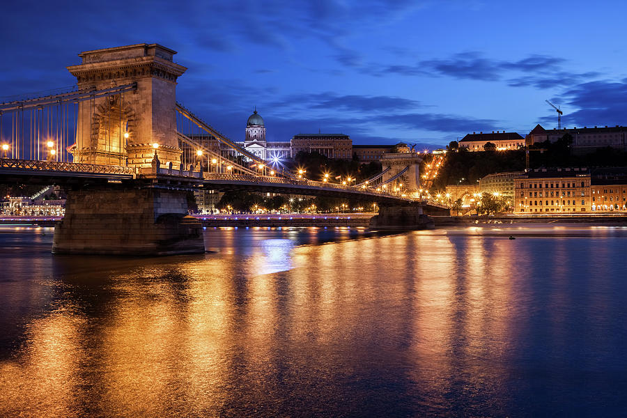 Budapest Twilight River View Photograph by Artur Bogacki - Fine Art America