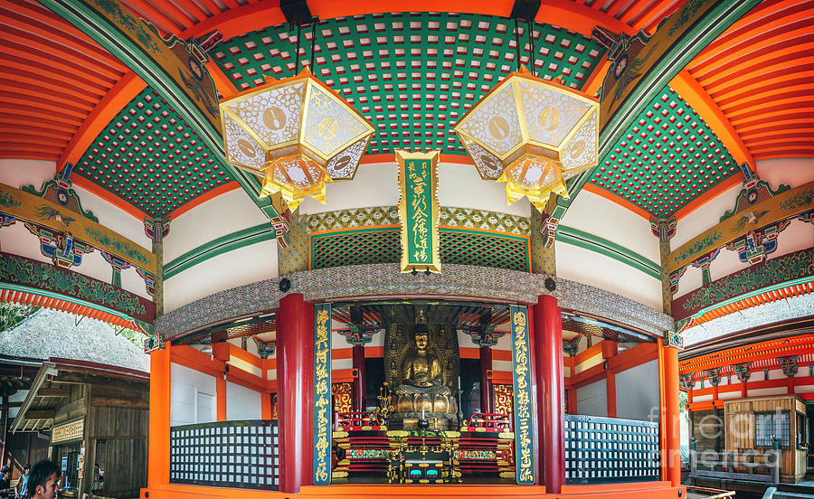 Buddah Shrine at Kiyomizudera Photograph by Karen Jorstad