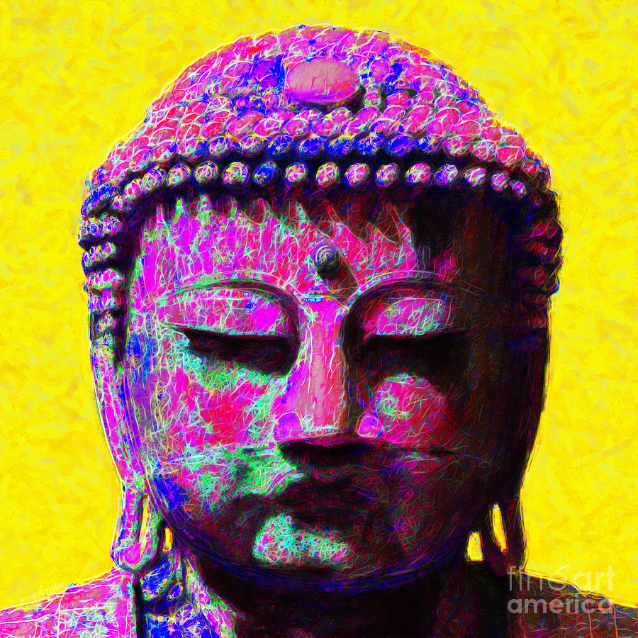 Buddha Photograph - Buddha 20130130m168 by Wingsdomain Art and Photography