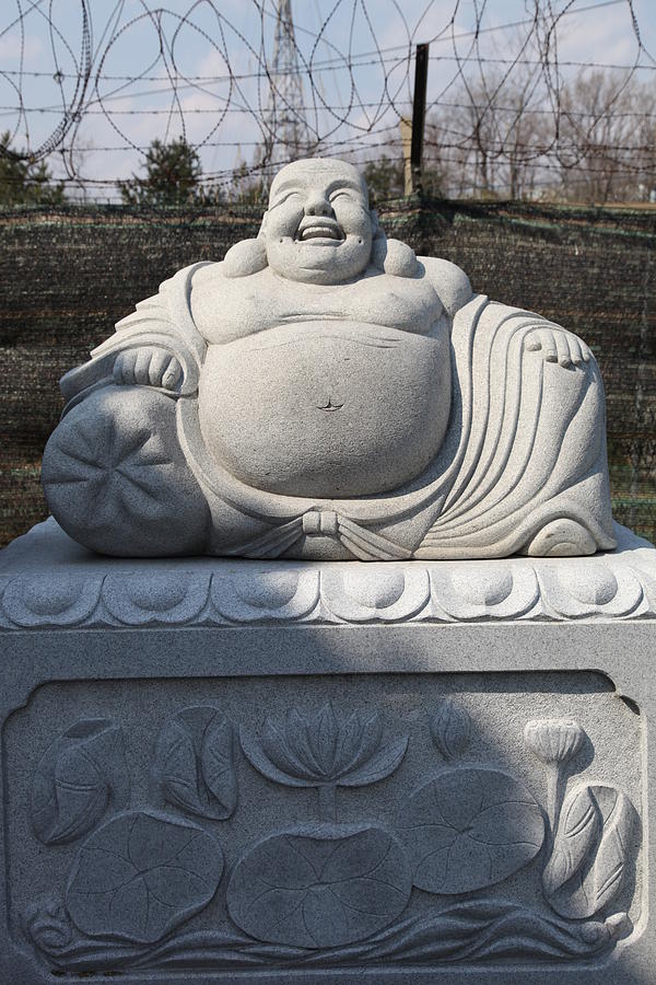 Buddha Photograph - Buddha at Border by Jennifer Rae Ochs