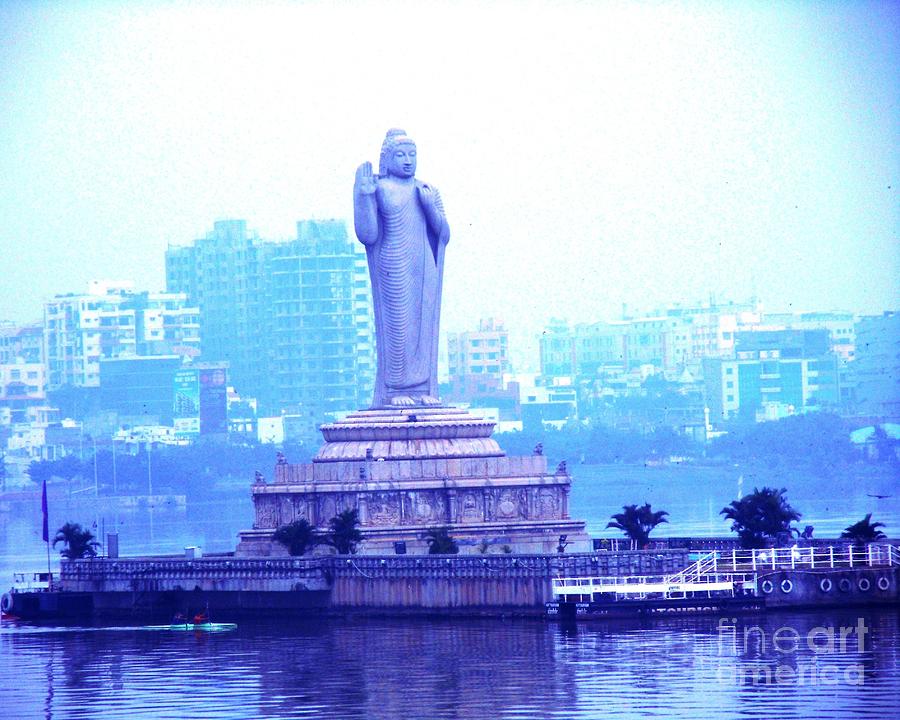 Buddha at tank bund Photograph by Lokeswara Rao Fine Art America