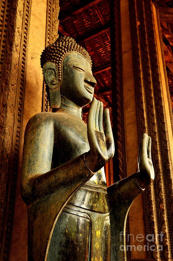 Buddha - Double Abhaya Mudra  Photograph by Dean Harte