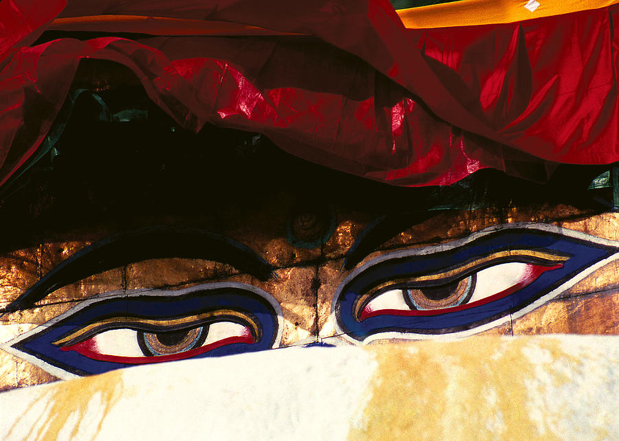 Buddha Eyes Photograph by Patrick Klauss