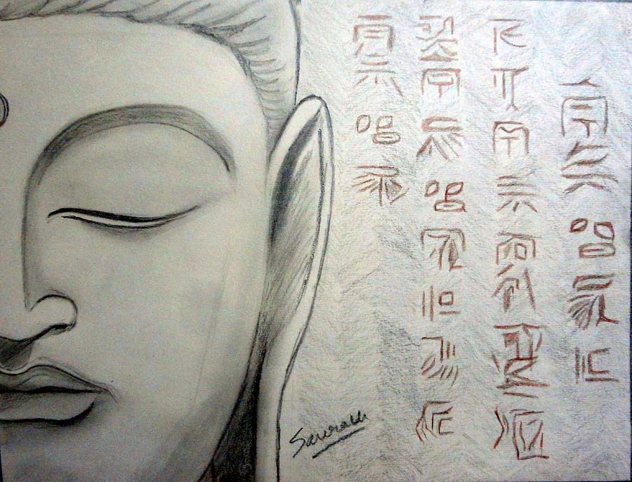 Buddha Face Drawings for Sale - Pixels