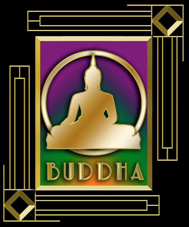 Buddha - Frame 5 Digital Art by Chuck Staley