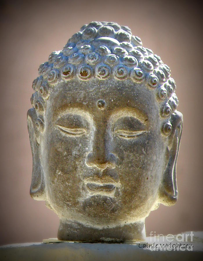 Buddha Head Statue Photograph by Lainie Wrightson
