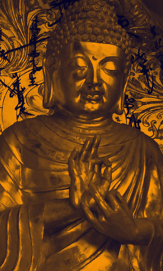 Buddha in meditation Digital Art by Bliss Of Art | Fine Art America