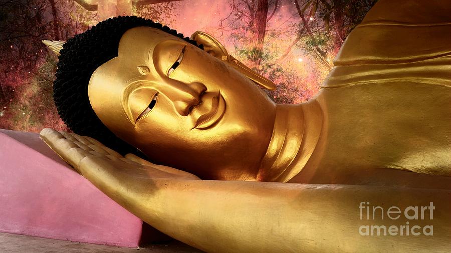 Buddha Photograph - Buddha In The Magical Forest by Ian Gledhill