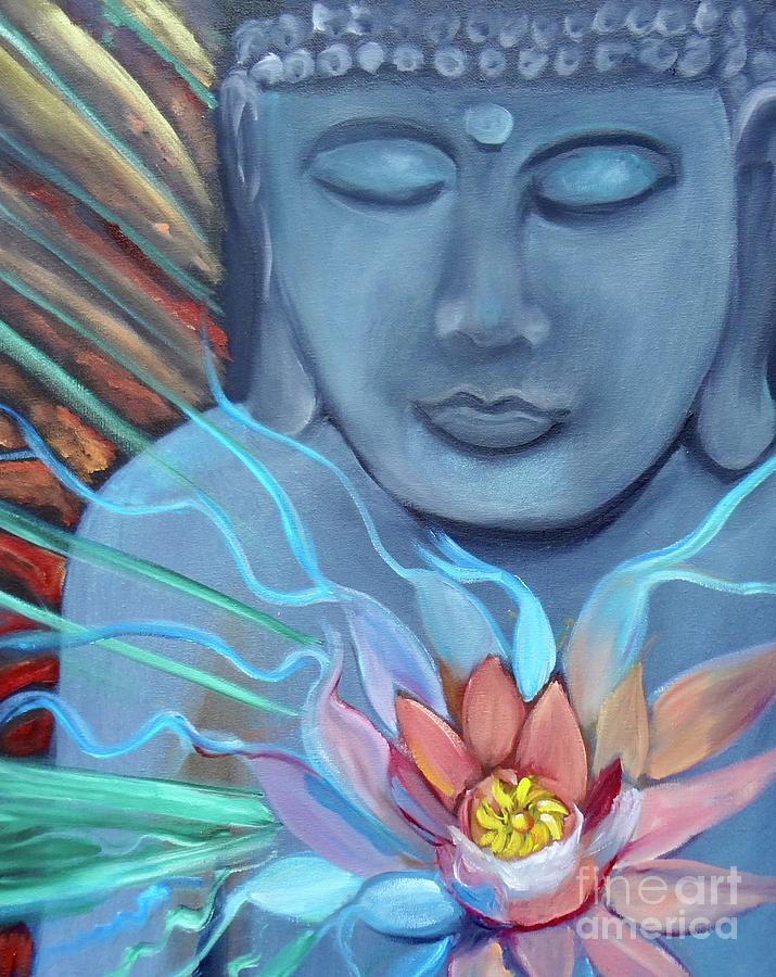 Buddha Painting by Jenny Lee