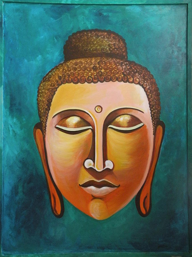 Buddha Ji Painting by Latika Ratawal