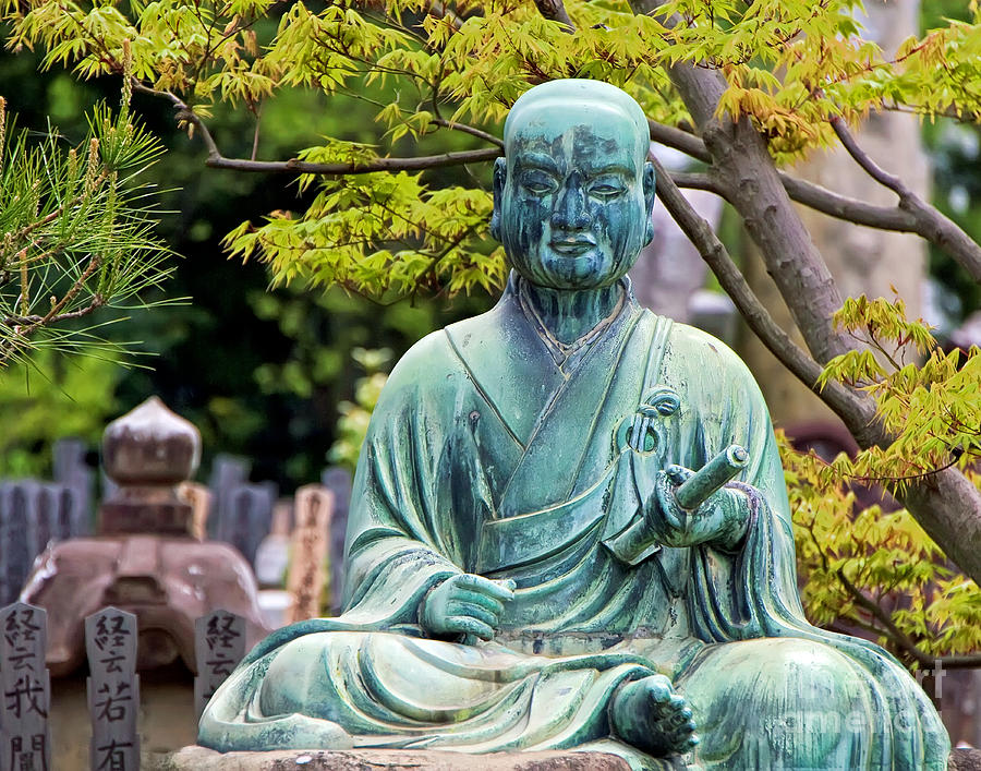 Buddha Kyoto Japan Photograph by Waterdancer 