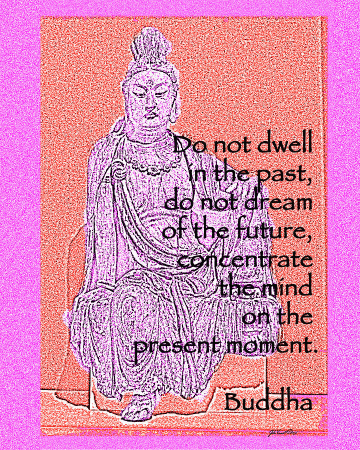 Buddha Quote 01 Digital Art by John Vincent Palozzi