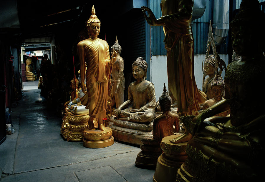 Buddha Stillness In Thailand Photograph by Shaun Higson