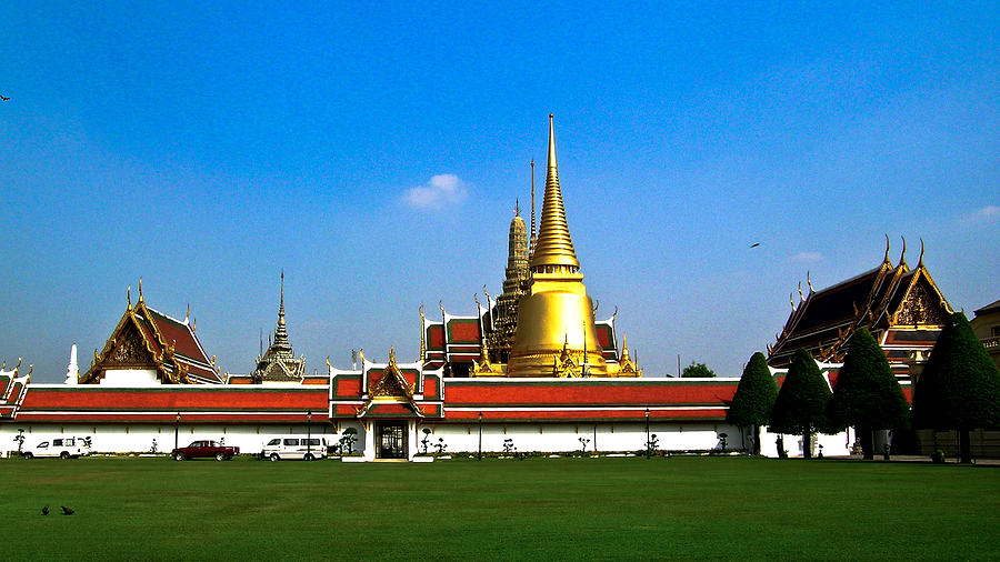 Buddhaist Temple Photograph by Douglas Barnett