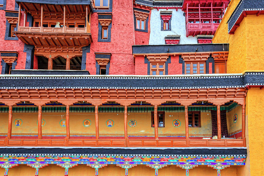 Buddhist Monastery Building Photograph