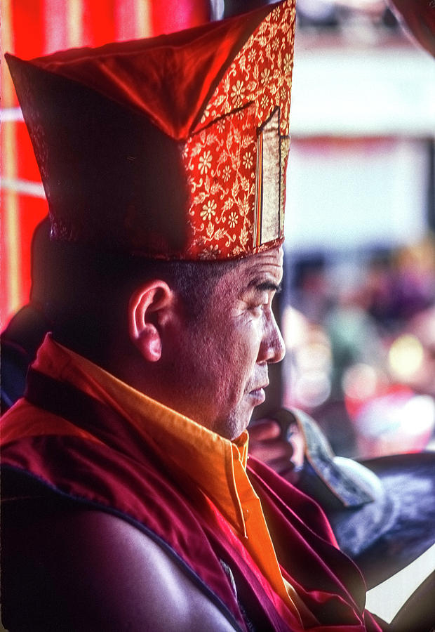 Buddhist Monk 2 Photograph by Steve Harrington