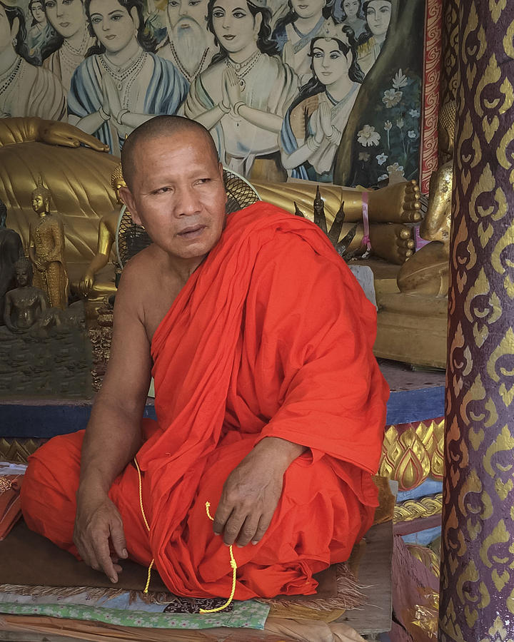 Blessings of a Monk Photograph by Maureen Clark Pixels