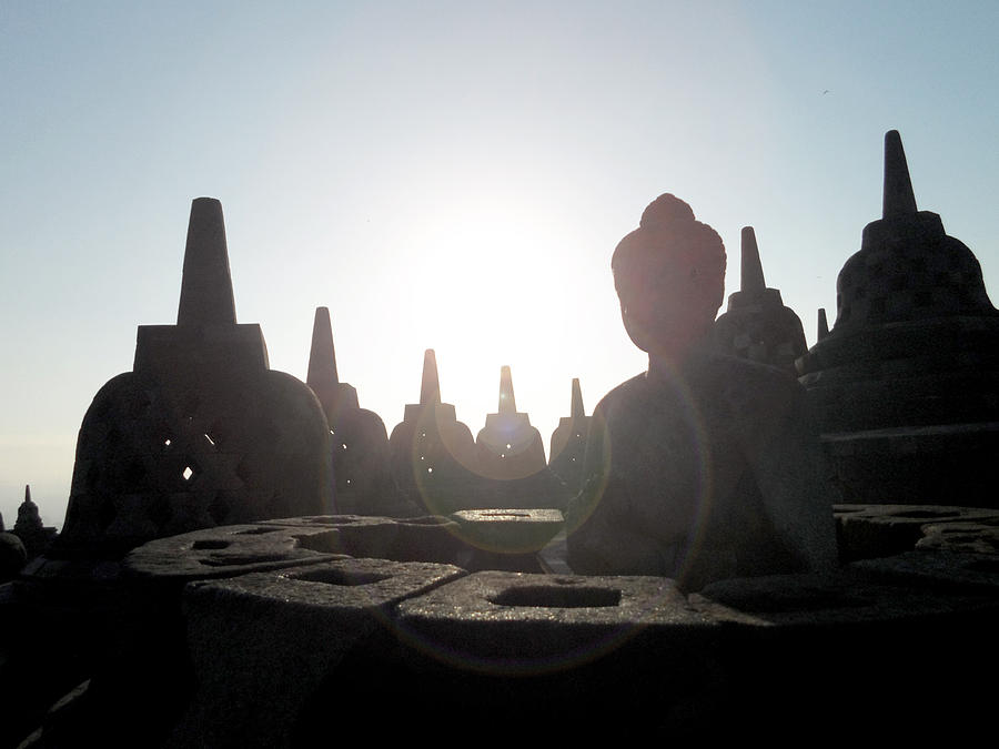 Buddhist Sunrise Photograph by Scott Brindle - Fine Art America