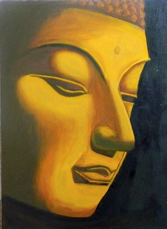 Buddha Painting by Madhuri Nag - Fine Art America