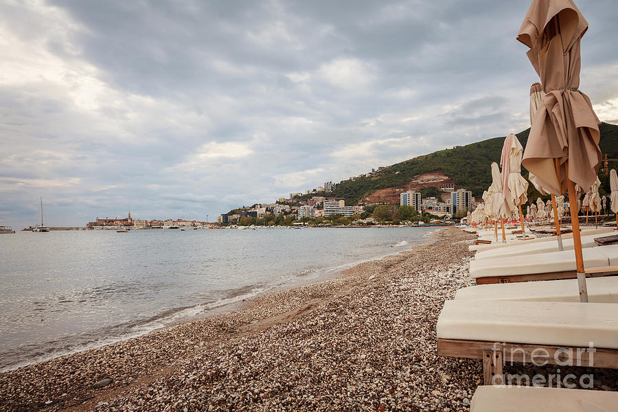 Budva beach Montenegro Photograph by Sophie McAulay