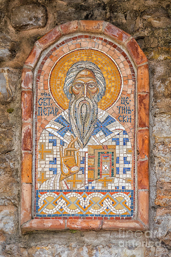 Budva Montenegro Mosaic Photograph by Antony McAulay