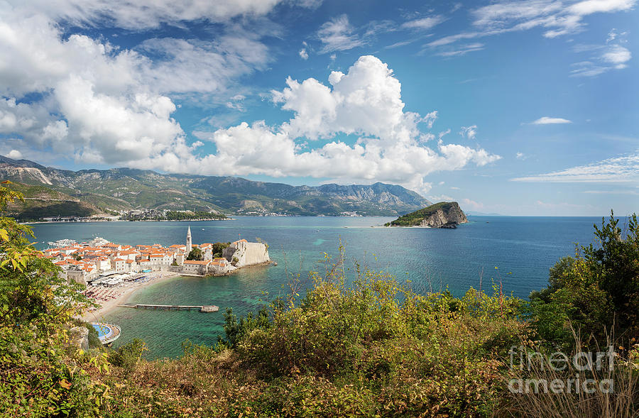 Budva town Montenegro Photograph by Sophie McAulay