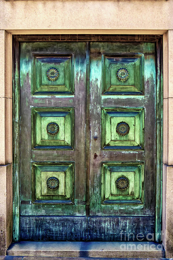 Buenos Aires Church Crypt Door Photograph by Stefan H Unger