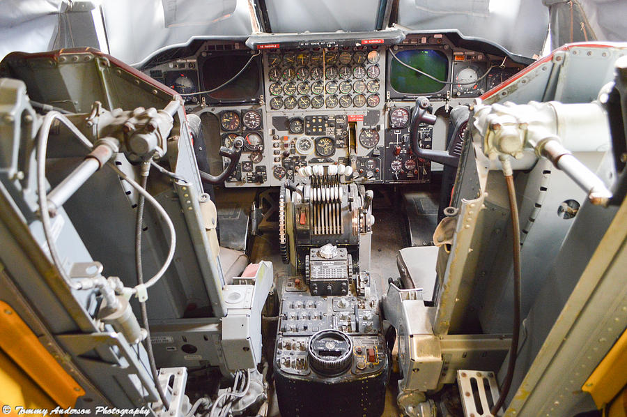 BUFF Cockpit Photograph by Tommy Anderson