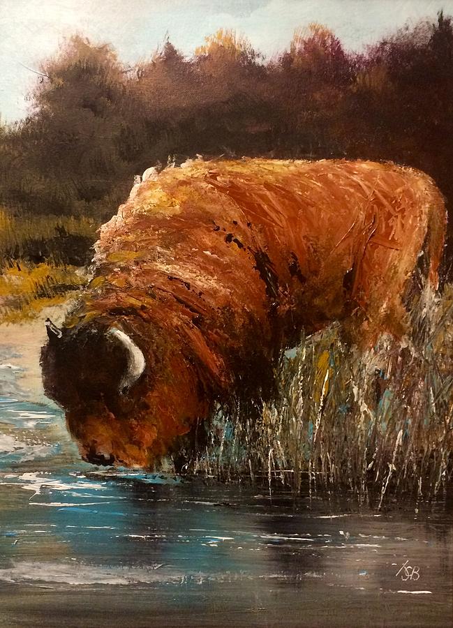 Buffalo Bay Painting by Joe Bracco