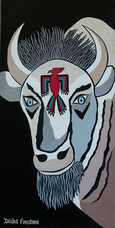 Buffalo Painting - Buffalo Bens Adventures by Deidre Firestone