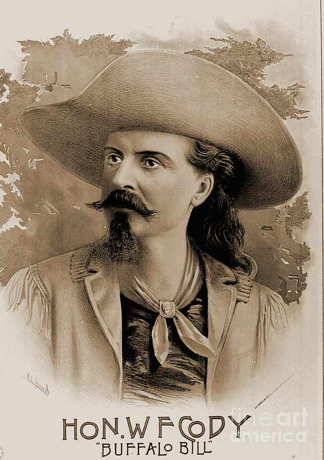 Buffalo Bill Cody Photograph by Gary Wonning - Fine Art America