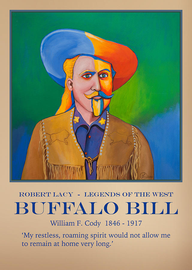 Buffalo Bill Poster Painting
