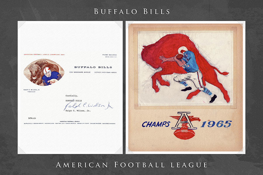 1960 Buffalo Bills Artwork: Puzzle