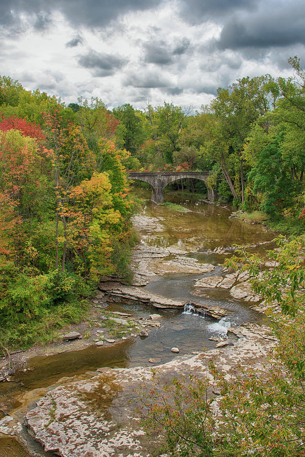 Buffalo Creek in the Fall Photograph by Guy Whiteley