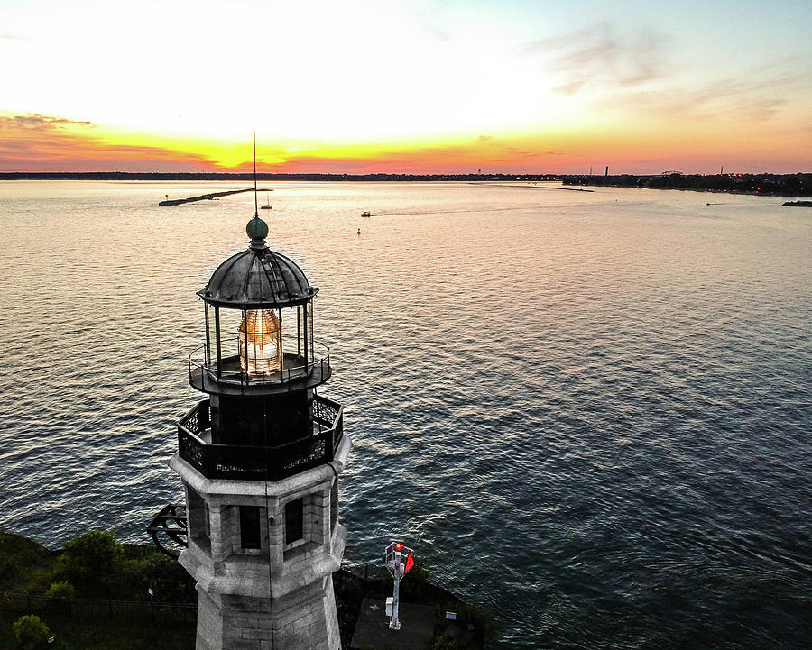 Buffalo Lighthouse View Photograph by Colin Collins