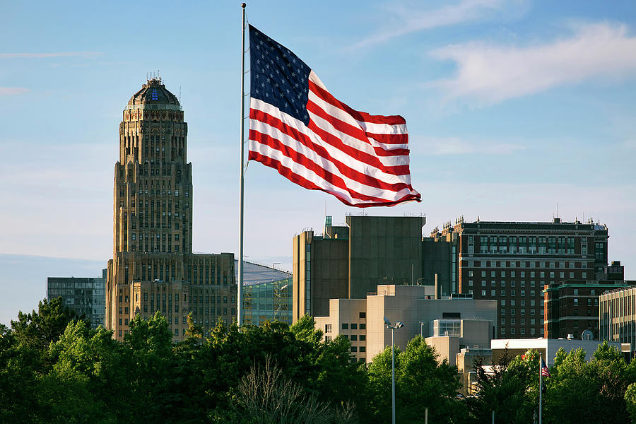 Buffalo NY All American City Photograph by Peter Chilelli