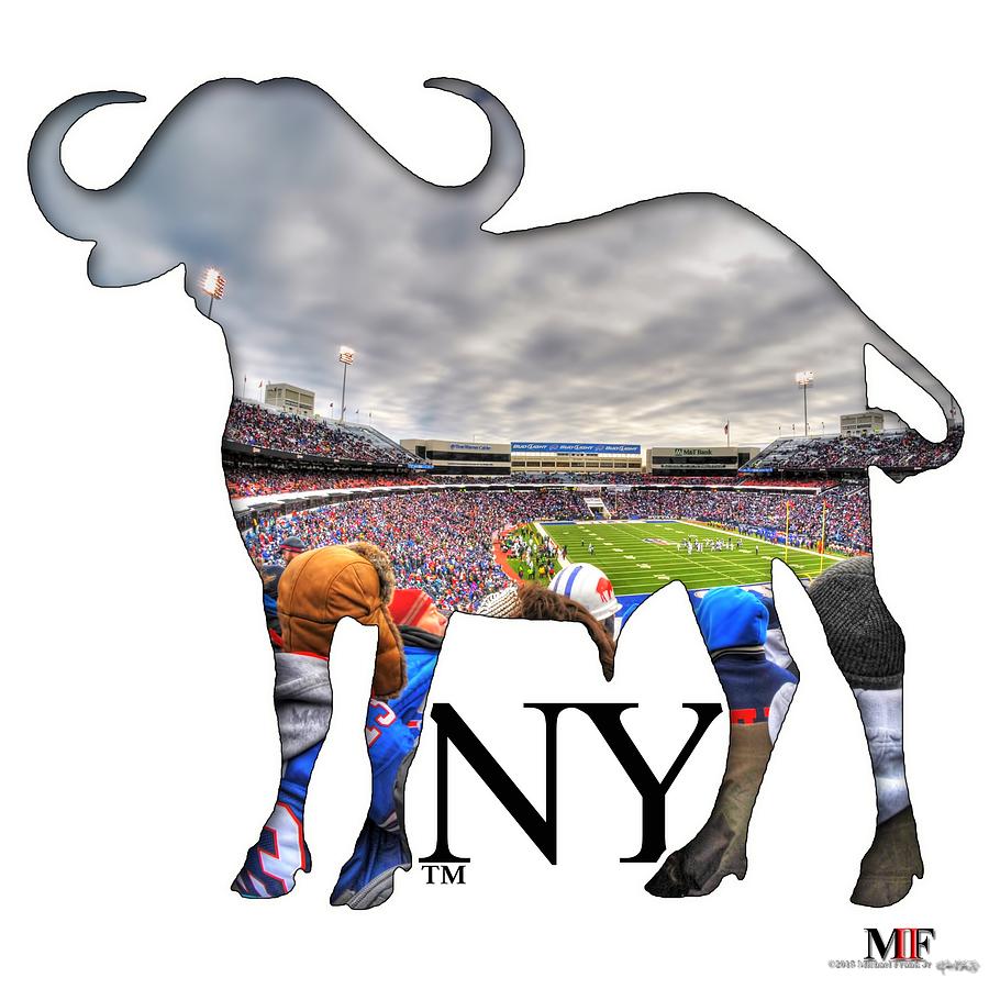Buffalo NY Bills Game Photograph by Michael Frank Jr