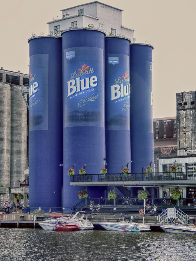 Buffalo Six Pack - Silos Photograph by Leslie Montgomery