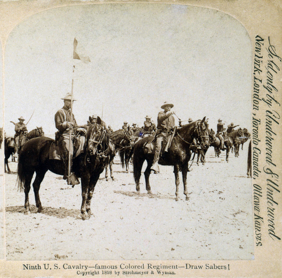 Buffalo Soldiers Of The Ninth U.s Photograph by Everett