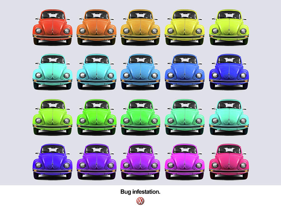 Car Photograph - Bug infestation. by Mark Rogan