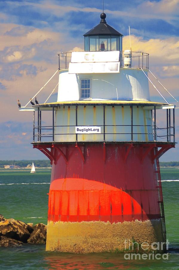 Bug Light Plymouth Photograph by Amazing Jules