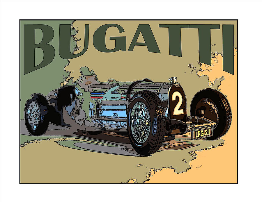Bugatti #2 Photograph by James Rentz