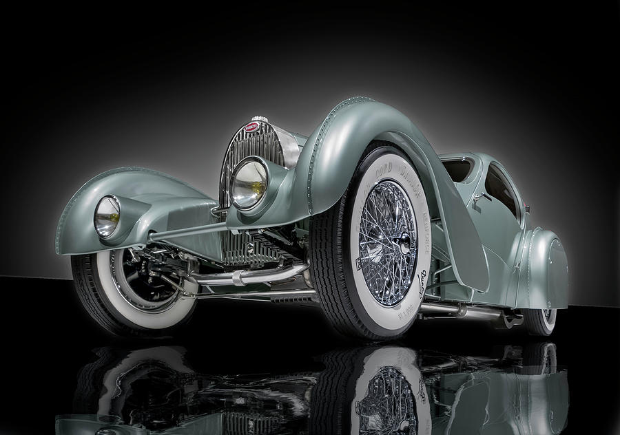   Bugatti Aerolithe Recreation Photograph by Gary Warnimont